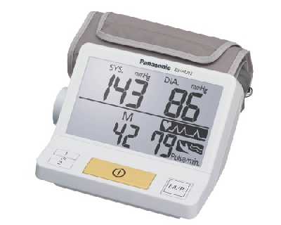 (image for) Panasonic EW-BU12W Upper Arm Blood Pressure Meter
