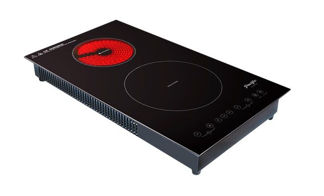 (image for) Pacific PIC-W110 2800W Built-in Induction + Infra-red Cooker