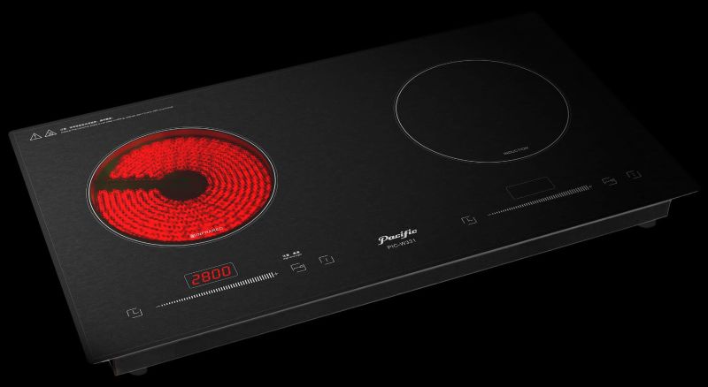 (image for) Pacific PIC-W331 2800W Induction Cooker & Infrared Hob