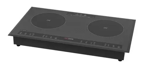 (image for) SPT IC3280G 2800W Built-in Twin-Burner Induction Cooker