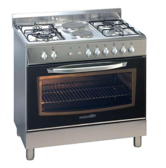 (image for) La Germania D98271W Dual Fuel Cooker with Oven