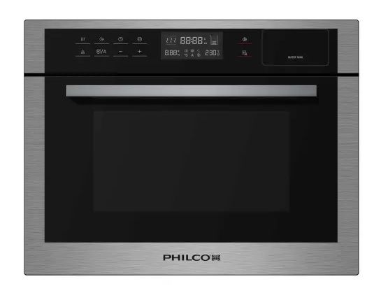 (image for) Philco PSMO634X 34L Built-in 3-in-1 Microwave Steam Oven with Convection Grill