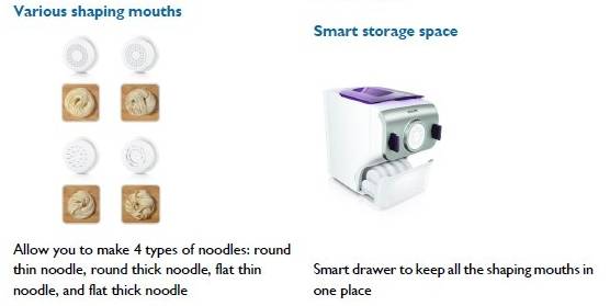 (image for) 飛利浦 HR2355 Pasta Maker - Click Image to Close