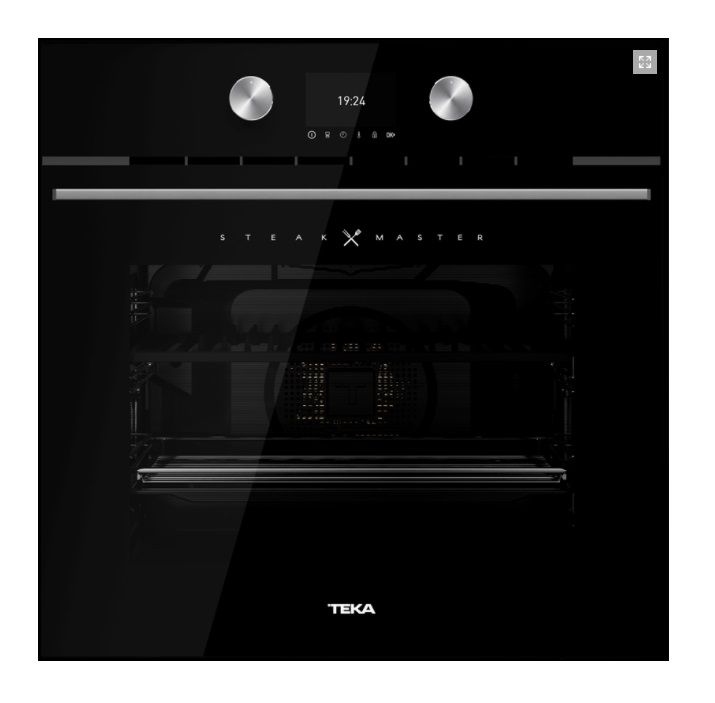 (image for) Teka SteakMaster 63L Built-in Multifunction Oven with special Grill and Cast Iron Grid for Steaks