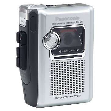 (image for) Panasonic RQ-L11 Mini Cassette Recorder