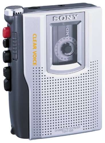 (image for) SONY TCM-150 Mini Cassette Recorder