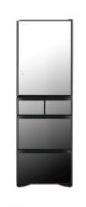 (image for) Hitachi R-G420GHLX 401-Litre 5-Door Refrigerator (Left-hinge)