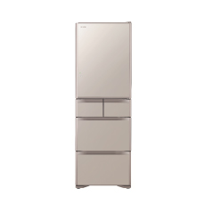 (image for) Hitachi R-G420KHL 401-Litre 5-Door Refrigerator (Left hinge door)