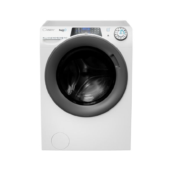 (image for) Candy RPWD41066BWMR-S 10kg(Wash)/6kg(Dry) 1400rpm Front-Loading Washer Dryer