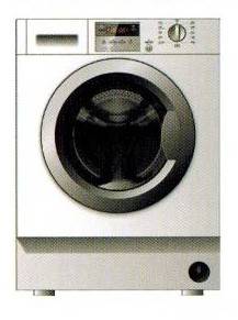 (image for) CRISTAL WD1260FMW 6kg 1200rpm Front Loading Washer-Dryer