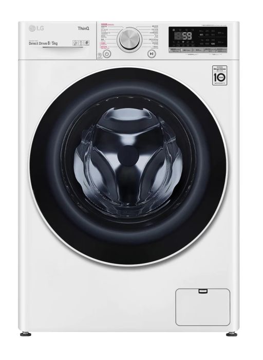 (image for) LG F-C1208V4W 8kg(Wash)/5kg(Dry) 1200rpm AI Combo Washer Dryer (TurboWash™)