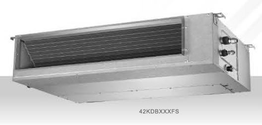(image for) Carrier 42KDB012FS/38KUS012FS 1.5HP Duct type Split Air Conditioner (Cooling Only) - Click Image to Close