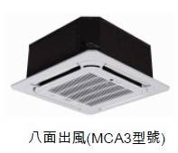(image for) Midea MCA3-12HRFN1-Q 1.5HP Split Cassette-Type Air-Conditioner (Inverter Cooling & Heating)