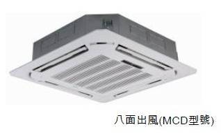 (image for) Midea MCD-36HRFN1-Q 4HP Split Cassette-Type Air-Conditioner (Inverter Cooling & Heating)