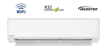 (image for) Panasonic CS-YU24ZKA 2.5HP Wall-Mount-Split Air Conditioner (Inverter Cooling/Wifi)
