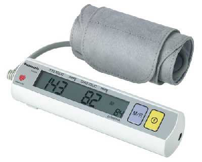 (image for) Panasonic EW-3108 Upper Arm Blood Pressure Meter - Click Image to Close