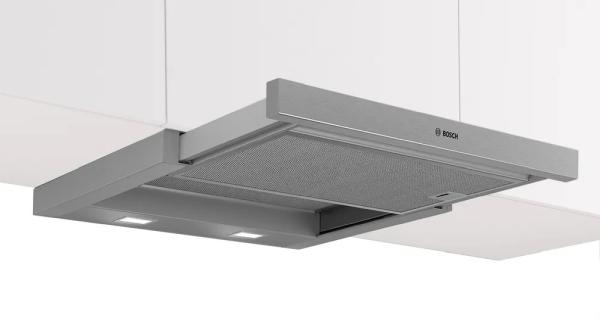 (image for) Bosch DFS067A51B 24" Telescopic Cooker Hood (Silver metallic colour)