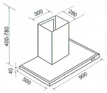 (image for) CRISTAL C903ASS 36" Chimney-type Cookerhood - Click Image to Close