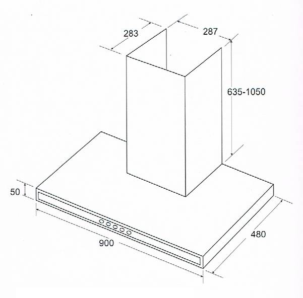 (image for) CRISTAL CI968ES 36" Chimney-type Cookerhood (Made in Italy) - Click Image to Close