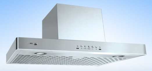 (image for) German Pool RHM-6328S 24" Chimney-type Cookerhood - Click Image to Close