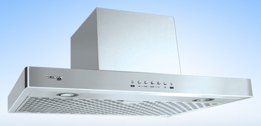 (image for) German Pool RHM-6428S 24" Chimney-type Cookerhood - Click Image to Close