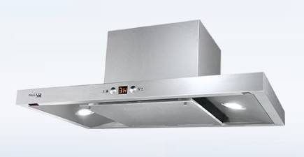 (image for) German Pool RHS-6428 24" Chimney-type SMART SENSE Rangehood (Gesture Control, Thermal Activation, Heated Self Cleaning)