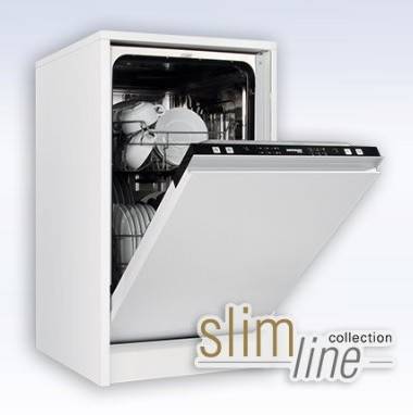 (image for) German Pool DWH-121 Slim Line Built-in Dishwasher (Width: 450mm) - Click Image to Close