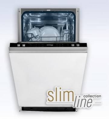 (image for) German Pool DWH-121 Slim Line Built-in Dishwasher (Width: 450mm)