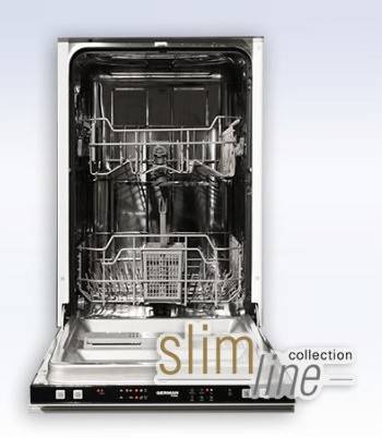 (image for) German Pool DWH-121 Slim Line Built-in Dishwasher (Width: 450mm)