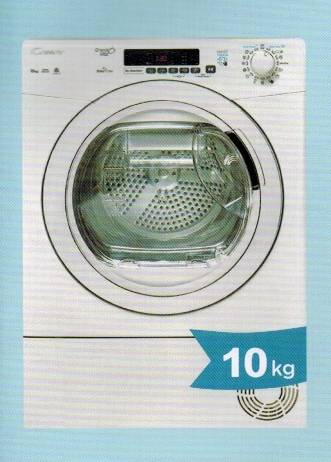 (image for) Candy GVSC10DE-S 10kg Condenser Dryer - Click Image to Close