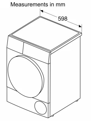 (image for) Siemens WP40A2X0HK 9kg Condensation Dryer - Click Image to Close