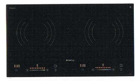 (image for) CRISTAL CI-298PS1 Built-in/Free-stand 2-burner Induction Cooker