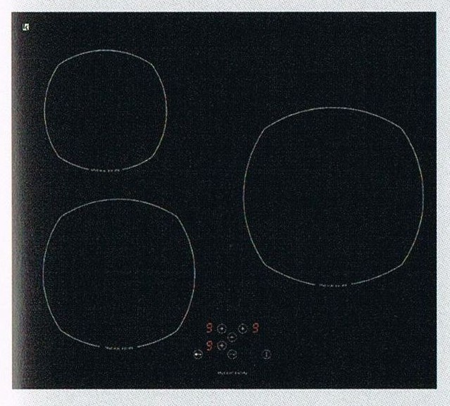 (image for) CRISTAL CI-58S3 Built-in 3-burner Induction Cooker