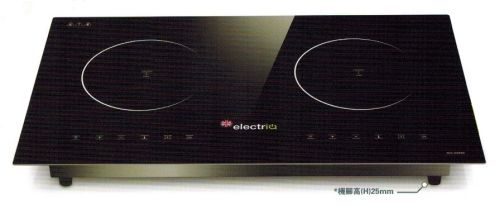 (image for) ElectriQ QIC-D2800 2800W Built-in Twin Zone Induction Cooker - Click Image to Close