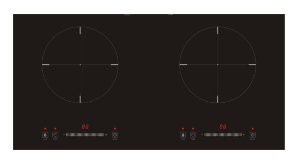 (image for) Garwoods EC-2938 2800W Built-in Twin-burner Induction Cooker - Click Image to Close