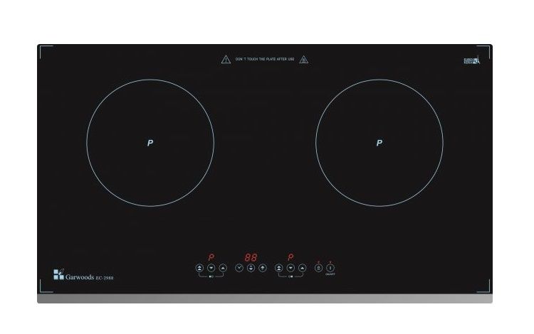 (image for) Garwoods EC-2988 2800W Built-in Twin-hob Induction Cooker