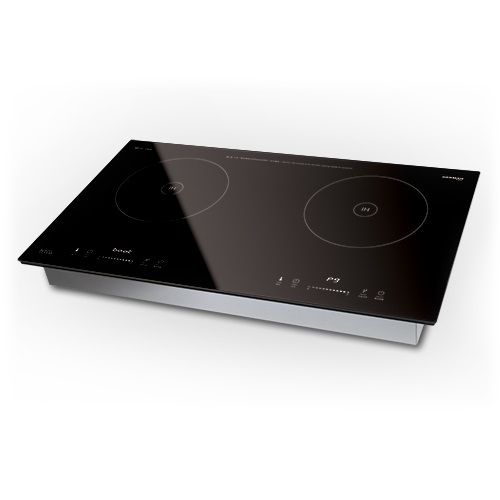 (image for) German Pool GIC-128DB 2800W Built-in Twin-hob Induction Cooker