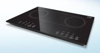 (image for) German Pool GIC-GD28T 2800W Free-standing 2-Hob Induction Cooker - Click Image to Close