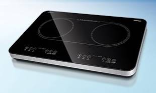 (image for) German Pool GIC-DT28T 2800W Free-standing 2-Hob Induction Cooker