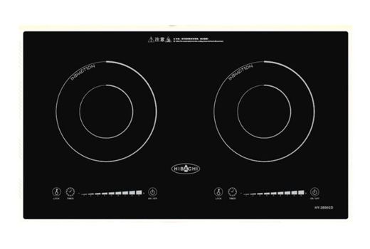 Hibachi HY-2800GD1 2800W Built-in Twin-zone Induction Hob (image for) Hibachi HY-2800GD1 2800W Built-in Twin-zone Induction Hob