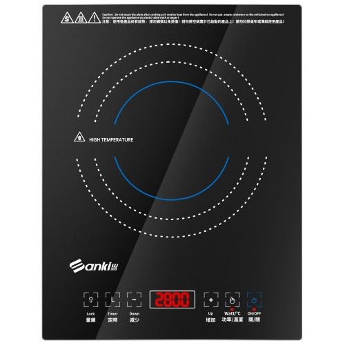 (image for) Sanki SK-2800W 2800W Built-in Single-burner Induction Cooker - Click Image to Close