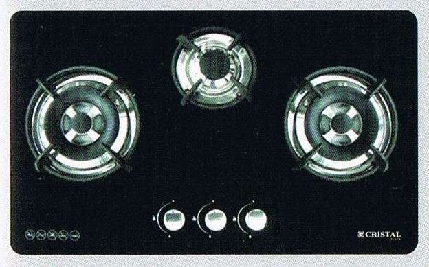 (image for) CRISTAL G7301DWT Built-in 3-burner Gas Hob