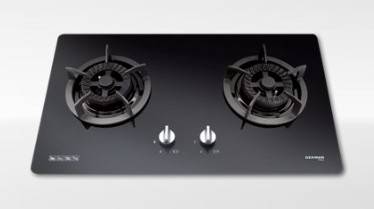 (image for) German Pool GP12-2 Twin-Burner Gas Hob (TownGas or LP Gas) - Click Image to Close