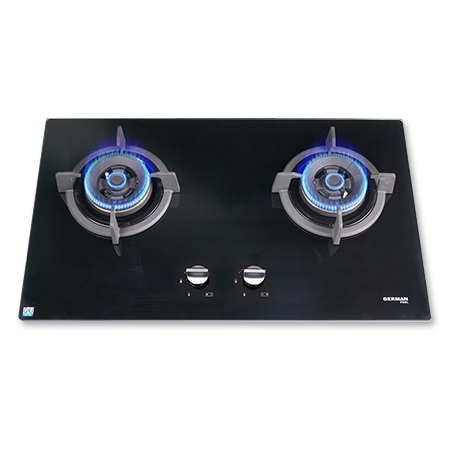 (image for) German Pool GP13-2 2-Burner Gas Hob (TownGas or LP Gas) - Click Image to Close