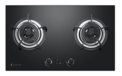 (image for) Lighting LG-T248 Built-in Twin Burner Gas Hob (TownGas) - Click Image to Close