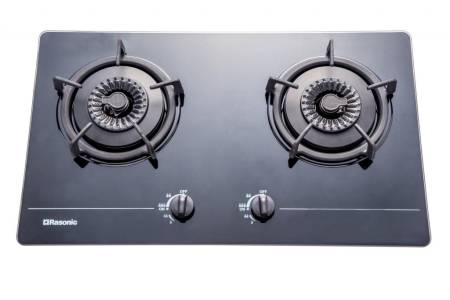 (image for) Rasonic RG-223GB-LPG Gas Double Burner Built-in Hob - Click Image to Close