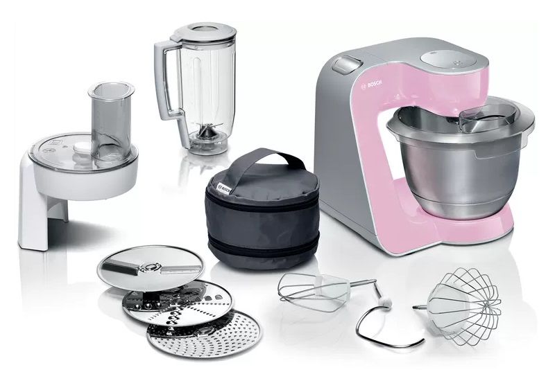 (image for) Bosch MUM58K20 MUM5 1000W Kitchen Machine (Pink) - Click Image to Close