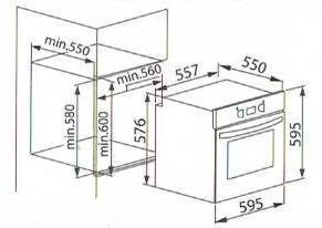 (image for) CRISTAL SMART 78-litre Built-in Oven (Made in Europe)