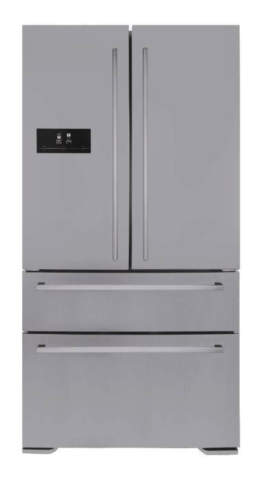 (image for) Cristal V911ES 645L French-style 4-Door Refrigerator (Bottom Freezer) - Click Image to Close