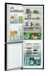 (image for) Hitachi R-B330P8HL 257-Litre 2-Door Refrigerator (Bottom Freezer / Left-hinge Door) - Click Image to Close